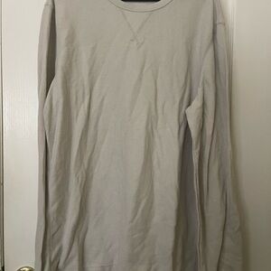 Sonoma Men's Light Gray Long Sleeve Tee